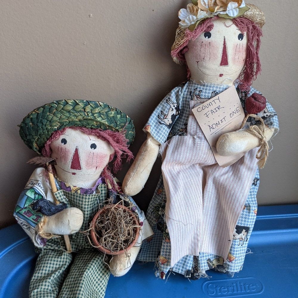 ❤️Raggedy Ann & Andy Doll❤️